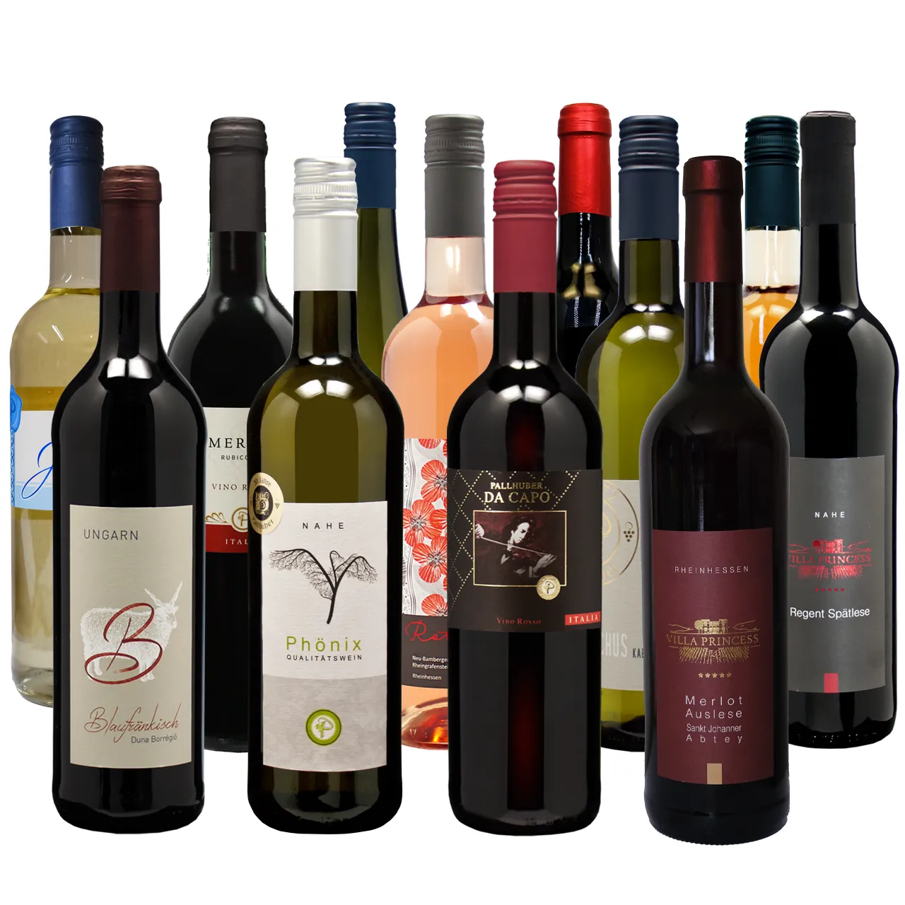 Alle Weine aus dem Best of lieblich Weinpaket
