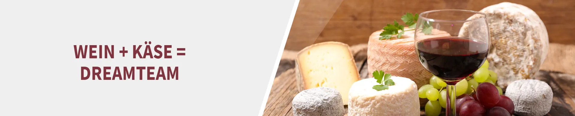 Wein und Käse sind ein Dreamteam Käseauswahl für Rotwein