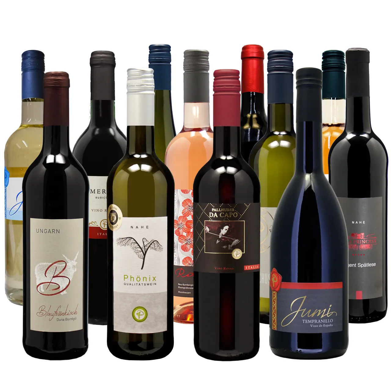 Alle Weine aus dem Best of lieblich Weinpaket