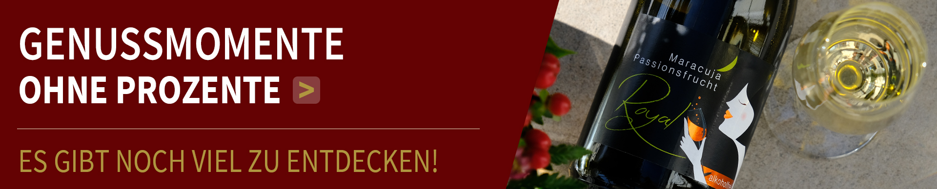 Alkoholfreie Produkte