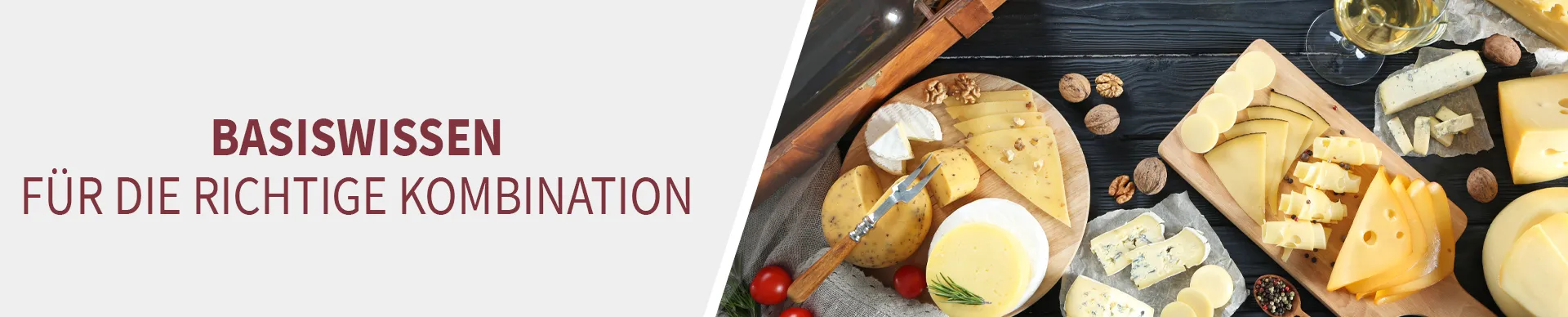 Käseplatten mit Weißwein