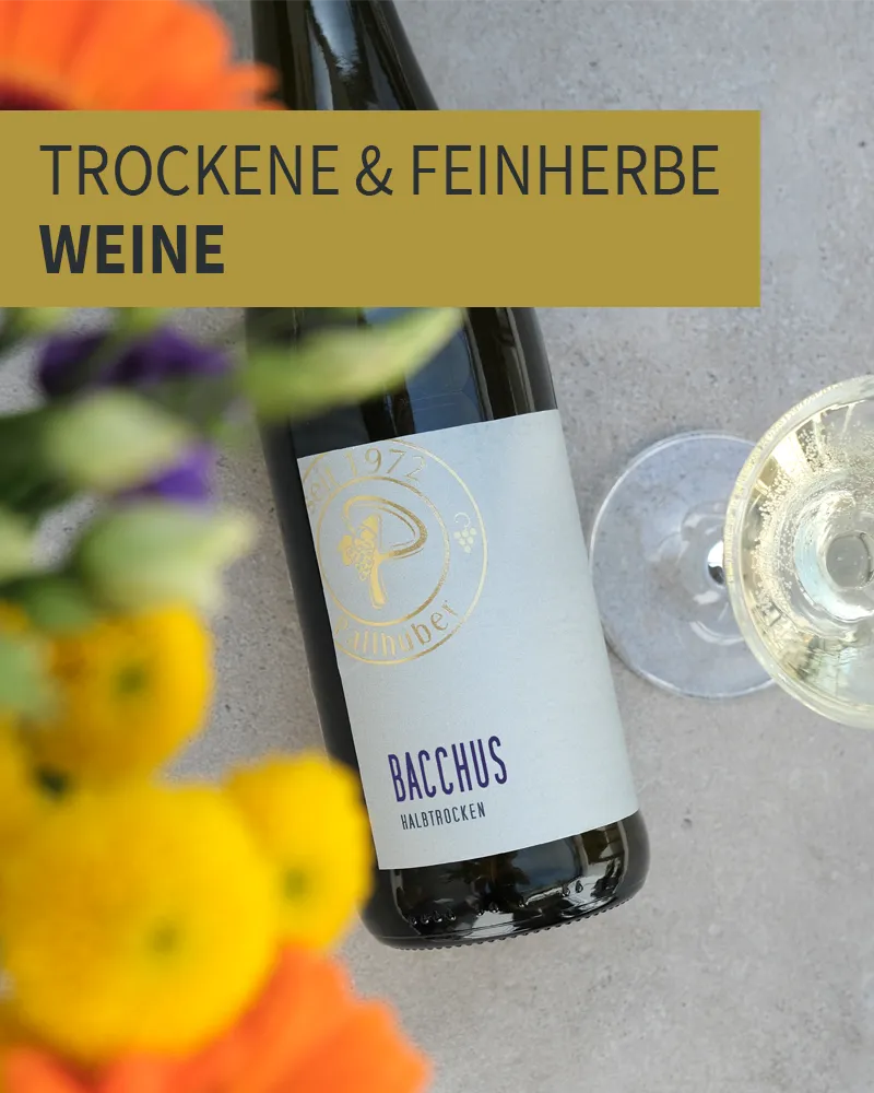 Trockene & feinherbe Weine