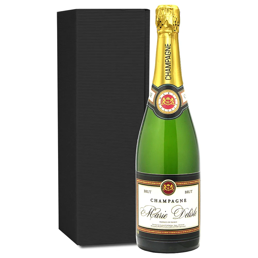 Champagner Marie Delisle im Geschenkkarton World Wine Gallery  Pallhuber
