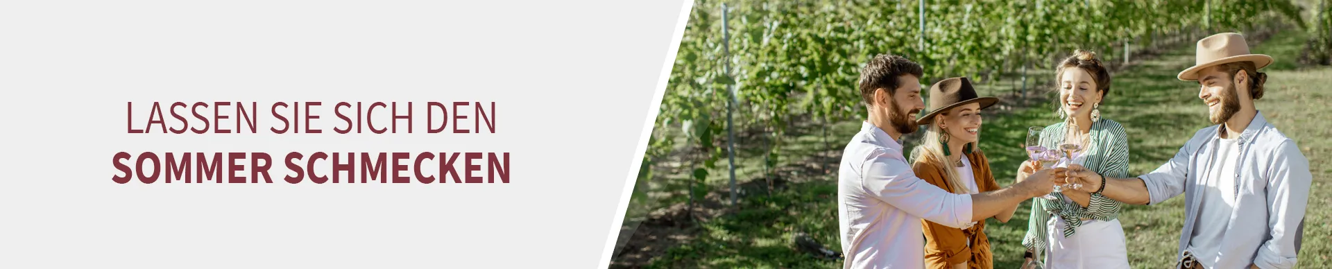 Da Capo Sommerzeit mit Freunden anstoßen