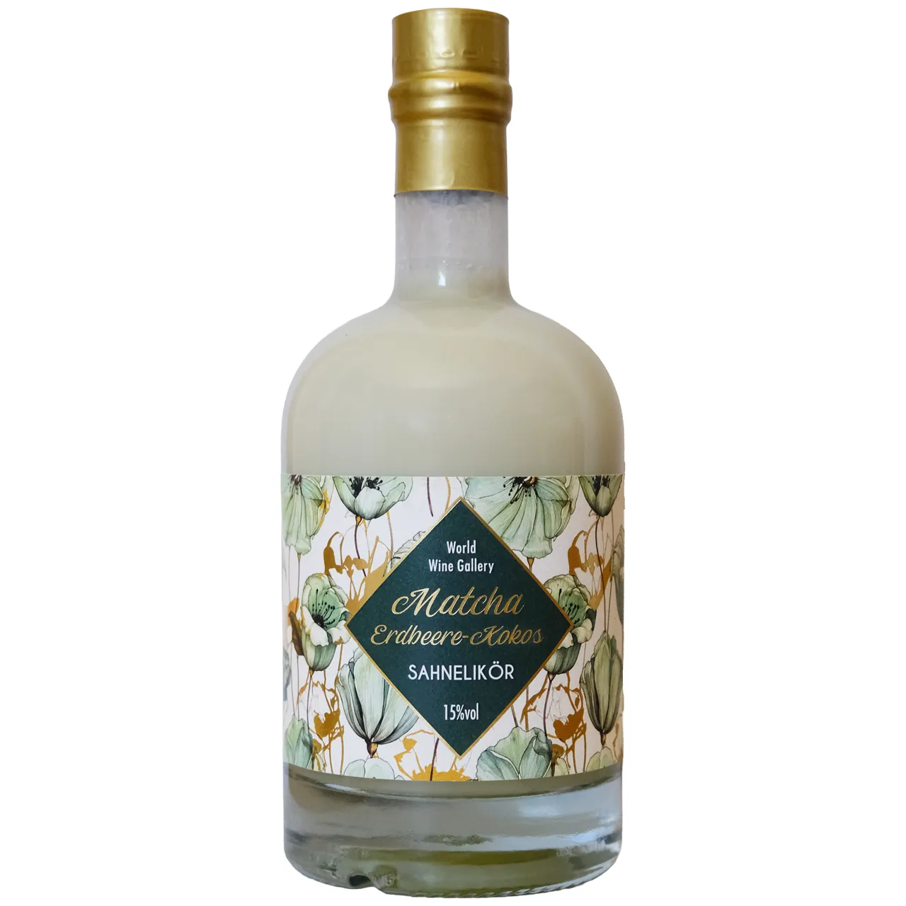 Matcha Erdbeere-Kokos Sahnelikör Matcha Erdbeere-Kokos Sahnelikör